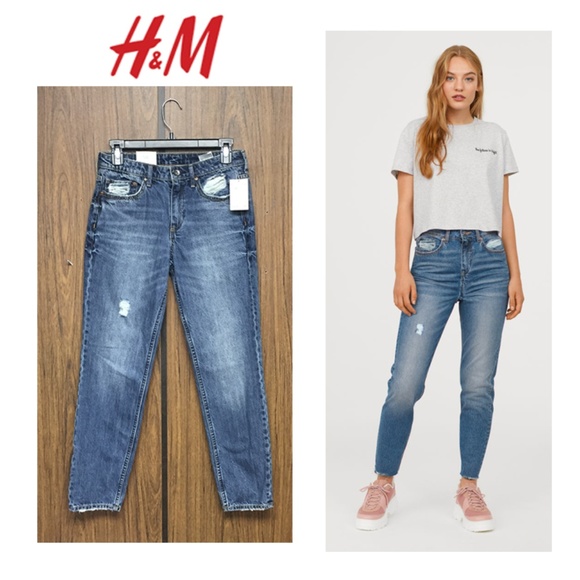 h&m relaxed skinny jeans